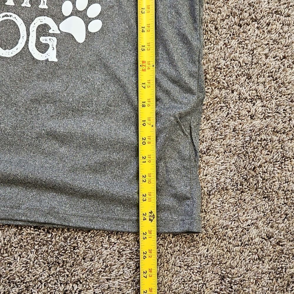 NWOT "I'd Rather be Home With My Dog" T-Shirt - Picture 3 of 5